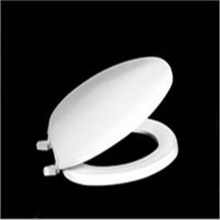 Centoco Manufacturing Corporation Centoco 600-106-A Bone Elongated Premium Plastic Toilet Seat 600-106-A